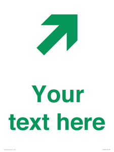 Custom Safe Condition inverse: Green Up right arrow